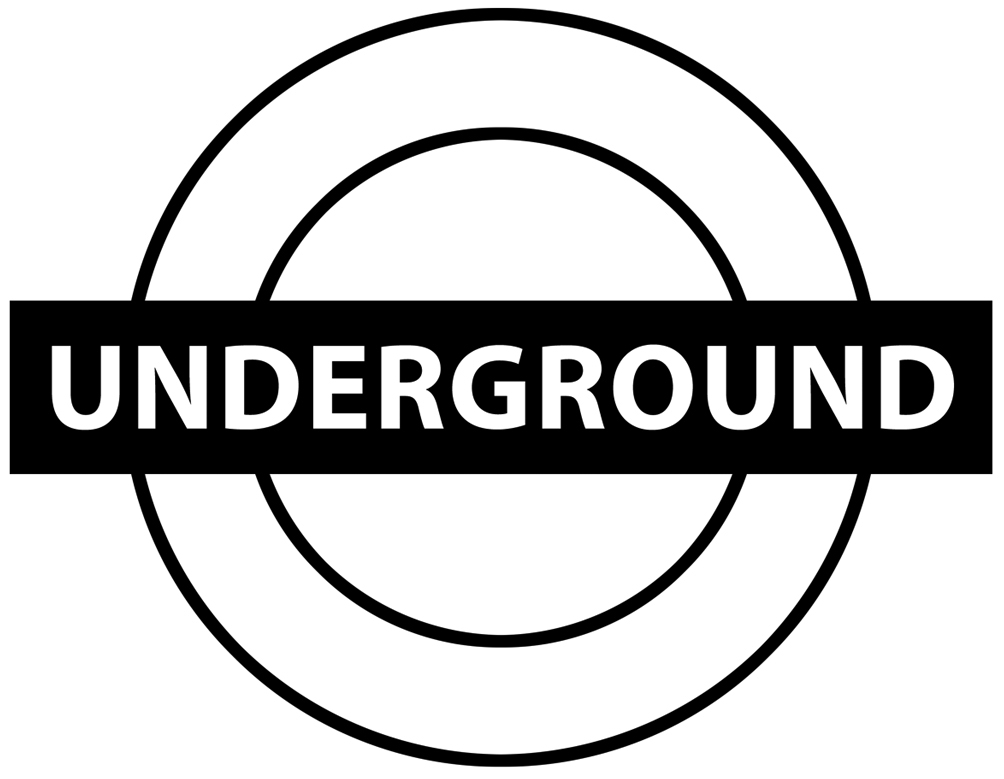 underground sign